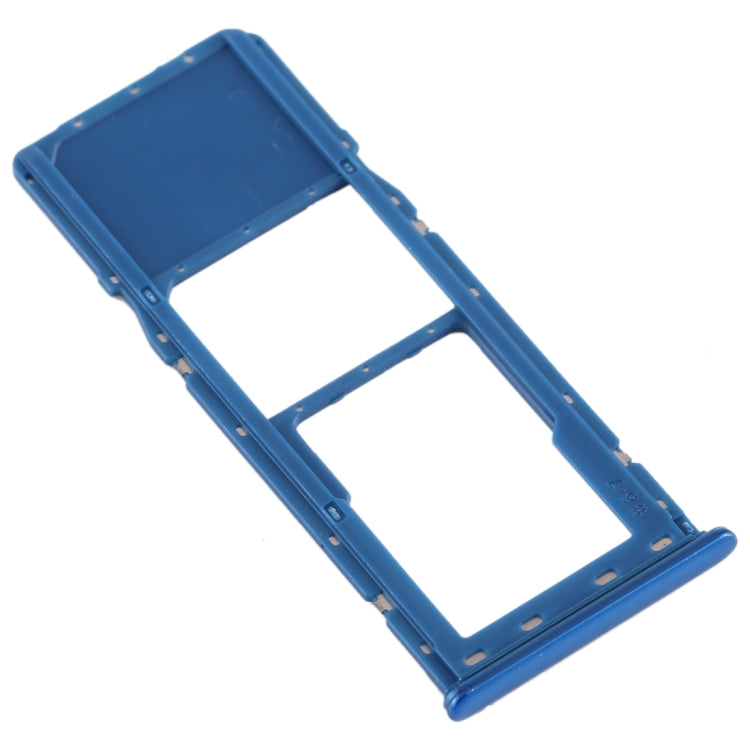 Blue SIM Card & Micro SD Card Tray for Samsung Galaxy A20, A30, A50 - Replacement Part