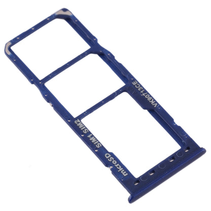 Blue SIM Card Tray Set for Samsung Galaxy A10 - Includes SIM Card + Micro SD Card Tray, Replacement Part