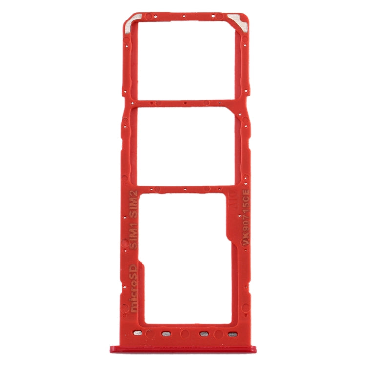 Samsung Galaxy A10 SIM Card Tray & Micro SD Card Tray Replacement (Red) - Compatible & Checked Quality
