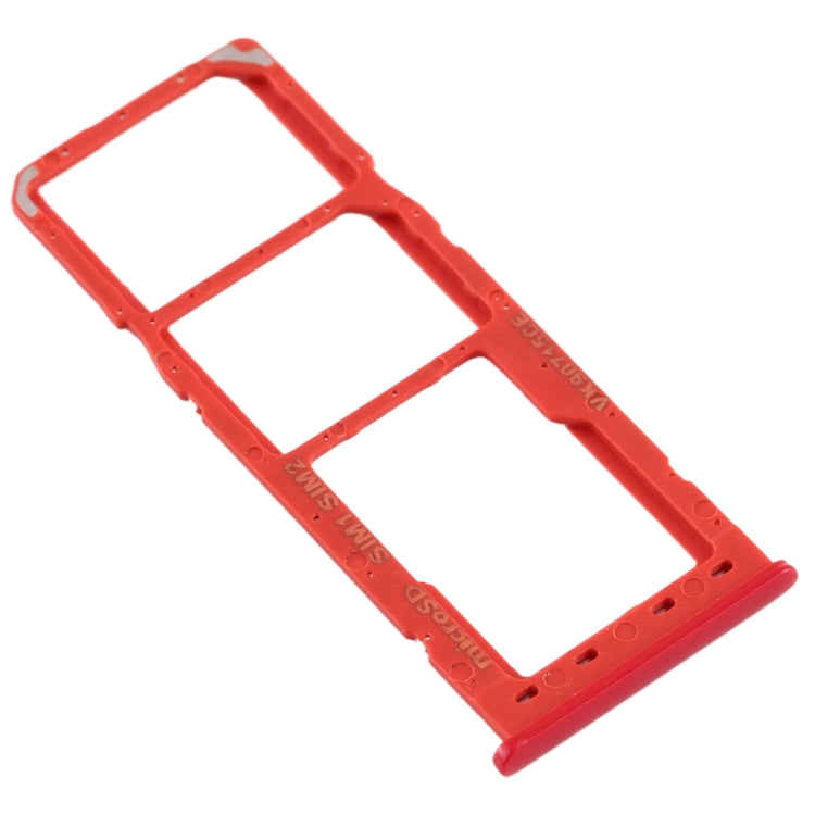 Samsung Galaxy A10 SIM Card Tray & Micro SD Card Tray Replacement (Red) - Compatible & Checked Quality