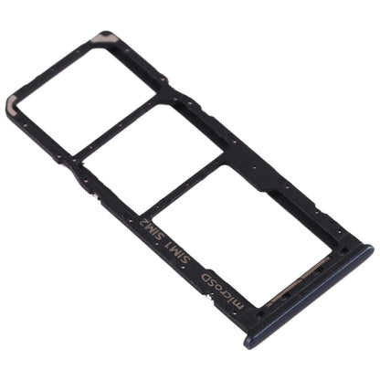 Black SIM Card Tray Set for Samsung Galaxy A20, A30, A50 - Includes SIM & Micro SD Card Tray Replacement