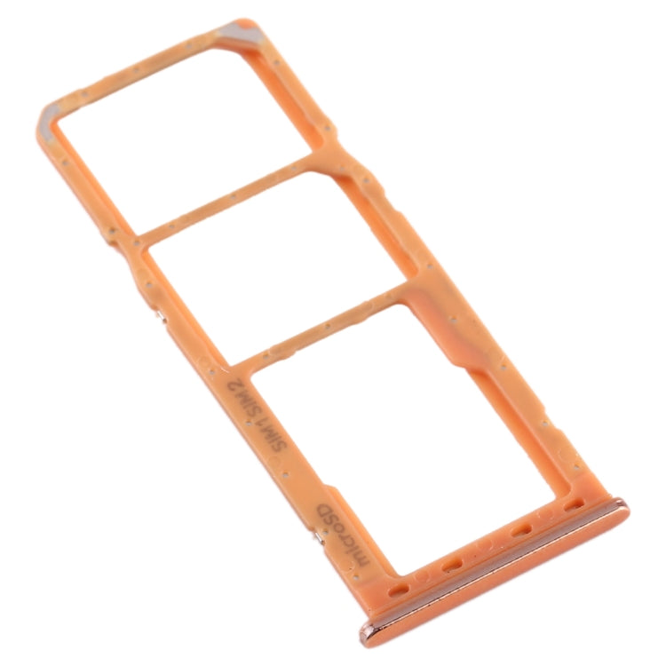 Orange SIM Card Tray Set for Samsung Galaxy A20, A30, A50 with Micro SD Card Tray - Replacement Parts