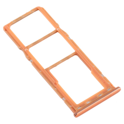 Orange SIM Card Tray Set for Samsung Galaxy A20, A30, A50 with Micro SD Card Tray - Replacement Parts