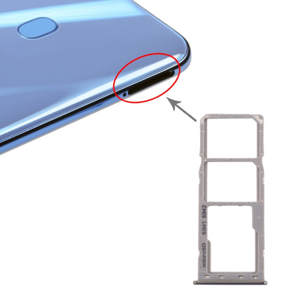 Samsung Galaxy A20, A30, A50 SIM Card Tray & Micro SD Card Tray Replacement (Grey)