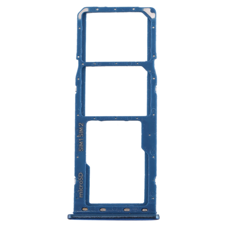 Samsung Galaxy A20, A30, A50 SIM Card Tray & Micro SD Card Tray Replacement (Blue) - Quality Checked