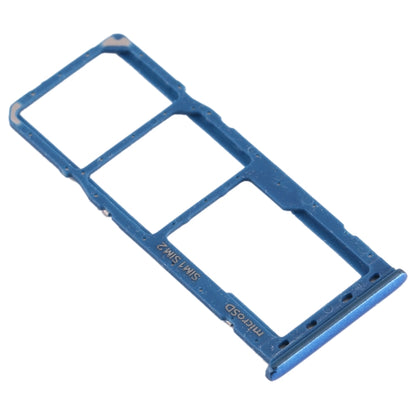 Samsung Galaxy A20, A30, A50 SIM Card Tray & Micro SD Card Tray Replacement (Blue) - Quality Checked