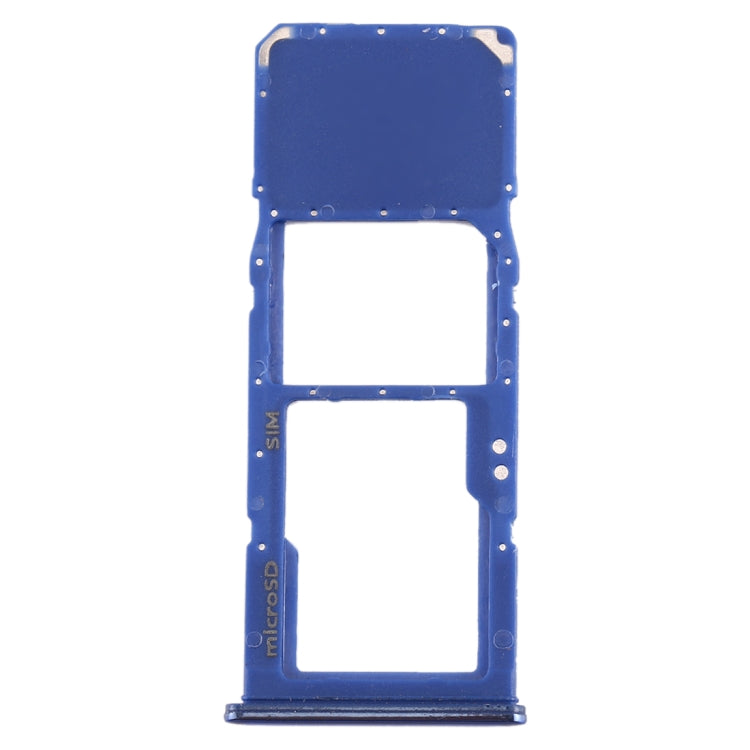 Samsung Galaxy A70 Blue SIM Card Tray + Micro SD Card Tray Replacement - Compatible & Checked Quality