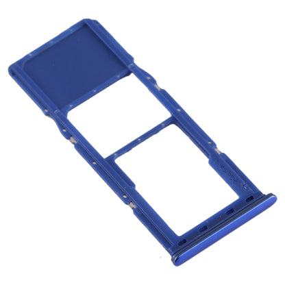 Samsung Galaxy A70 Blue SIM Card Tray + Micro SD Card Tray Replacement - Compatible & Checked Quality
