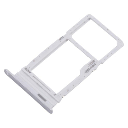 Original SIM Card Tray + Micro SD Card Tray for Samsung Galaxy A16 SM-A165F (Silver) - Replace Your Broken Parts