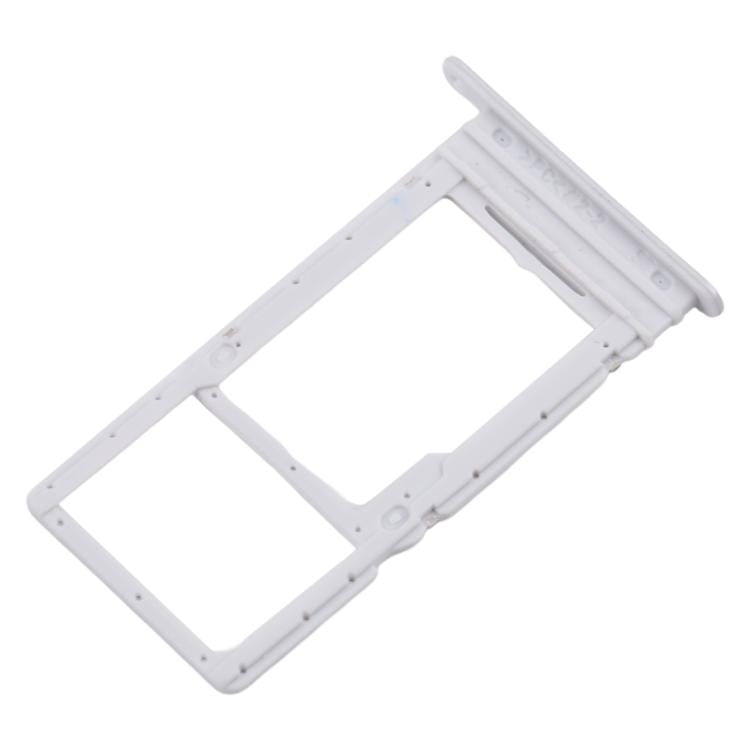 Original SIM Card Tray + Micro SD Card Tray for Samsung Galaxy A16 SM-A165F (Silver) - Replace Your Broken Parts