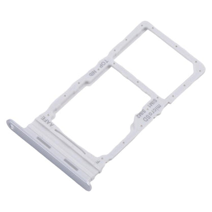 Original SIM Card Tray + SIM/Micro SD Card Tray for Samsung Galaxy A16 SM-A165F (Silver) - Replacement Part