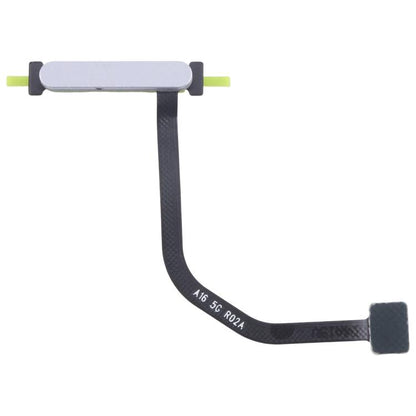 Original Grey Fingerprint Sensor Flex Cable for Samsung Galaxy A16 5G SM-A166B - Replacement Part