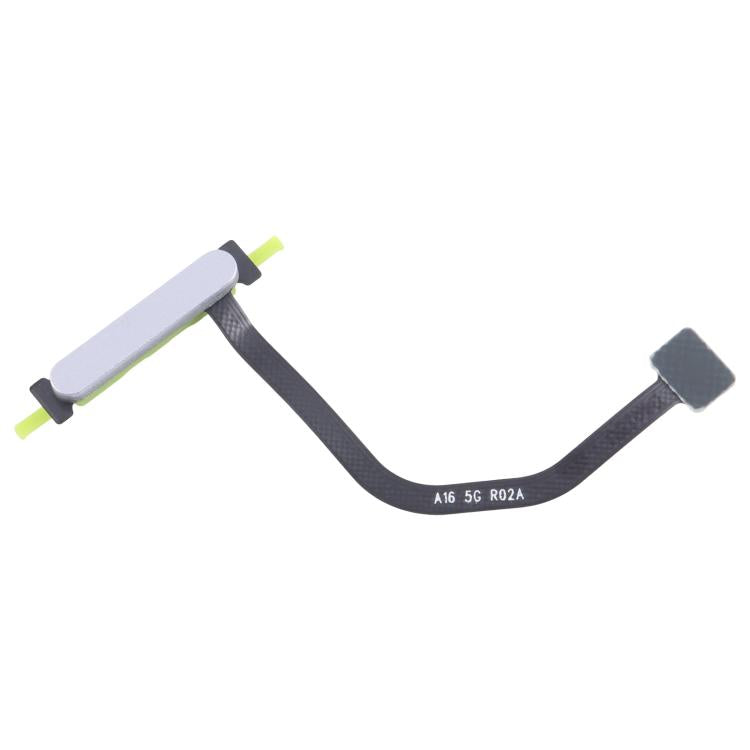 Original Grey Fingerprint Sensor Flex Cable for Samsung Galaxy A16 5G SM-A166B - Replacement Part