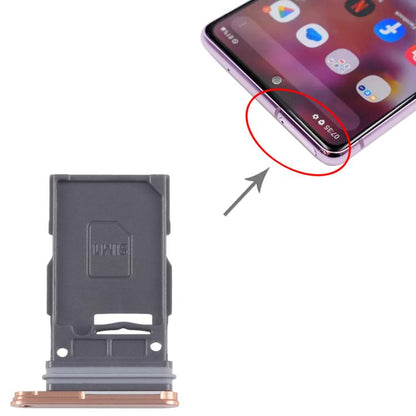 Original SIM Card Tray for Samsung Galaxy S24+ (SM-S926B) - Orange Replacement Part