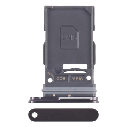 Original Grey SIM Card Tray for Samsung Galaxy S24+ SM-S926B - Replacement Part, Professional Installation Recommended