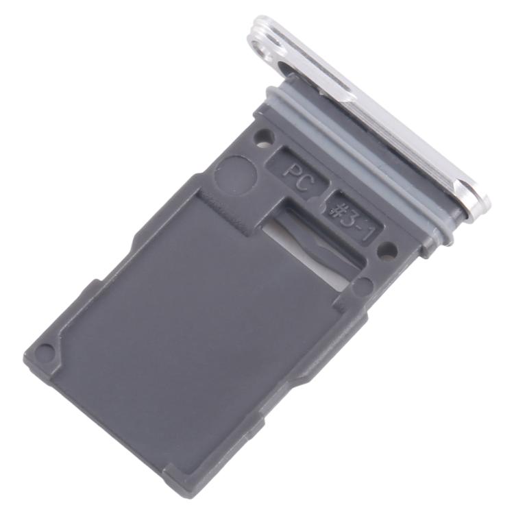 Original SIM Card Tray for Samsung Galaxy S24+ SM-S926B (Silver) - Perfect Replacement Part