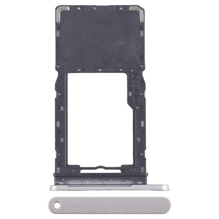 Silver Micro SD Card Tray for Samsung Galaxy Tab A9 SM-X110 - Replacement Part, Professional Installation Recommended