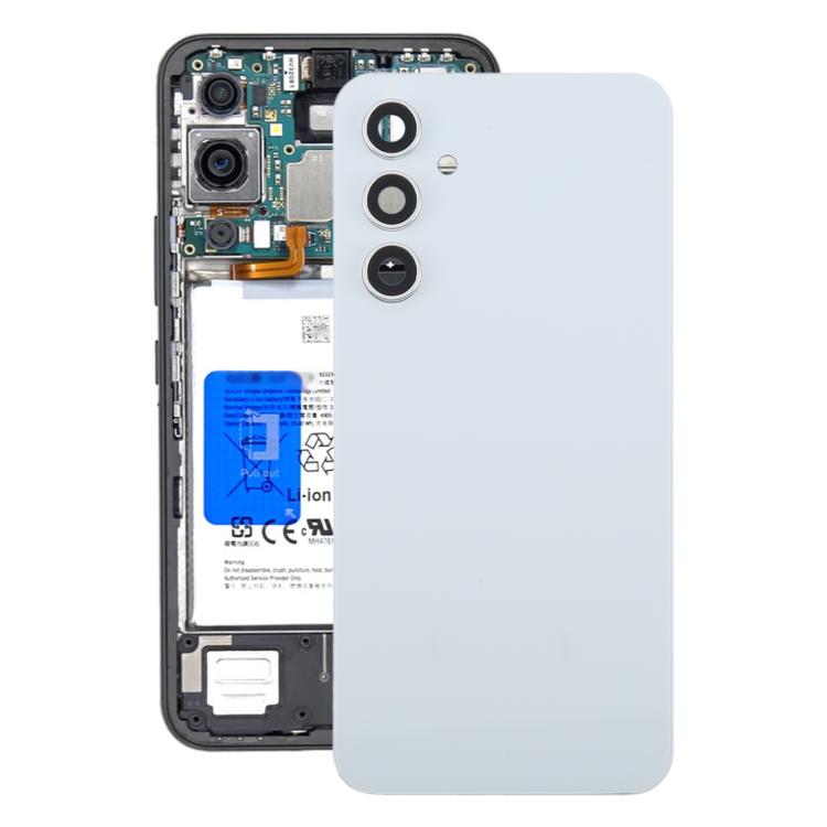 Samsung Galaxy A54 SM-A546B White Battery Back Cover with Camera Lens Frame Replacement