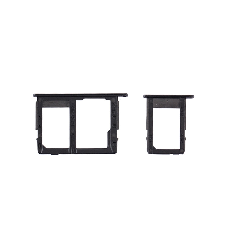 Black SIM Card Tray + Micro SD Tray for Samsung Galaxy J5 Prime (G570) & J7 Prime (G610) - High Quality Replacement