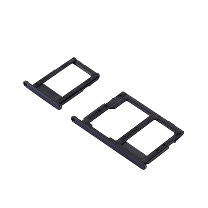 Black SIM Card Tray + Micro SD Tray for Samsung Galaxy J5 Prime (G570) & J7 Prime (G610) - High Quality Replacement
