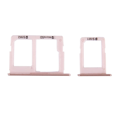 Rose Gold SIM Card Tray + Micro SD Tray for Samsung Galaxy J5 Prime (G570) & J7 Prime (G610) - High Quality Replacement