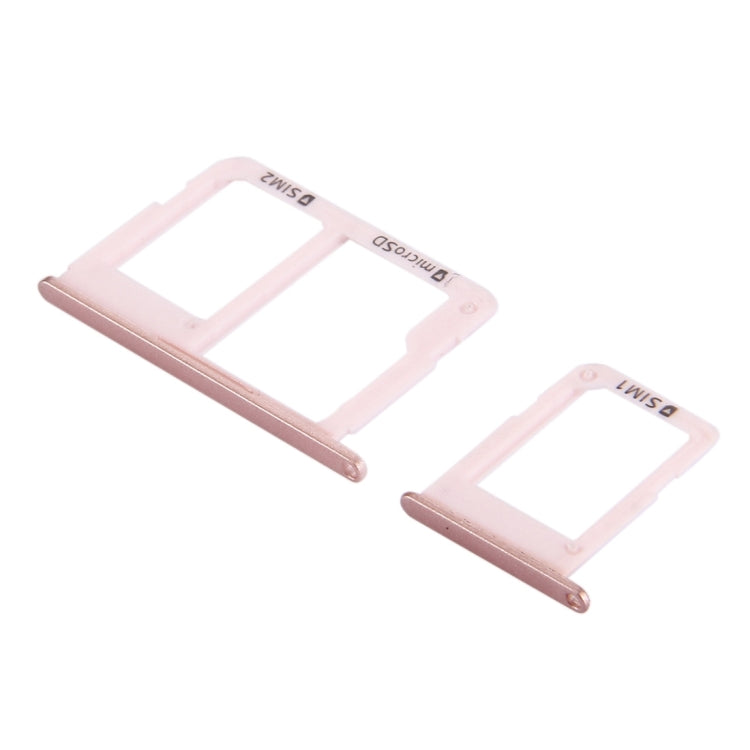 Rose Gold SIM Card Tray + Micro SD Tray for Samsung Galaxy J5 Prime (G570) & J7 Prime (G610) - High Quality Replacement