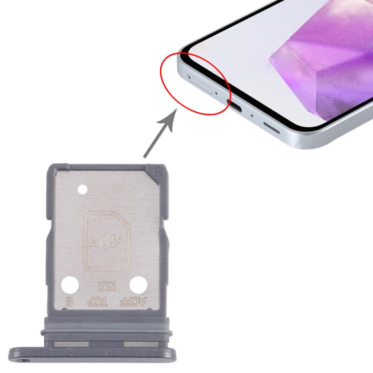 Original Black SIM Card Tray + SIM for Samsung Galaxy A36 SM-A366B - Replacement Part