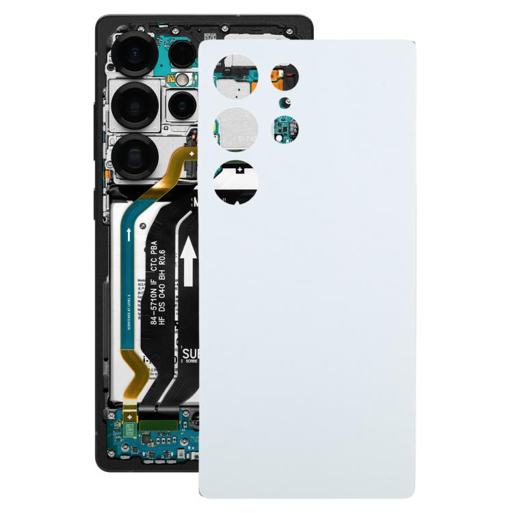Samsung Galaxy S25 Ultra SM-S9386 OEM Back Cover Replacement (White) - Perfect Fit & Quality Checked