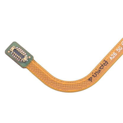 Original Fingerprint Sensor Flex Cable for Samsung Galaxy A26 SM-A266B (White) - Replacement Part