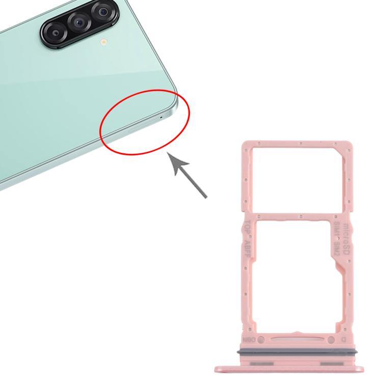 Original Pink SIM + SIM/Micro SD Card Tray for Samsung Galaxy A26 (SM-A266B) - Replacement Part