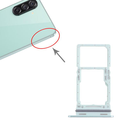 Original Green SIM + Micro SD Card Tray for Samsung Galaxy A26 SM-A266B - Replacement Part