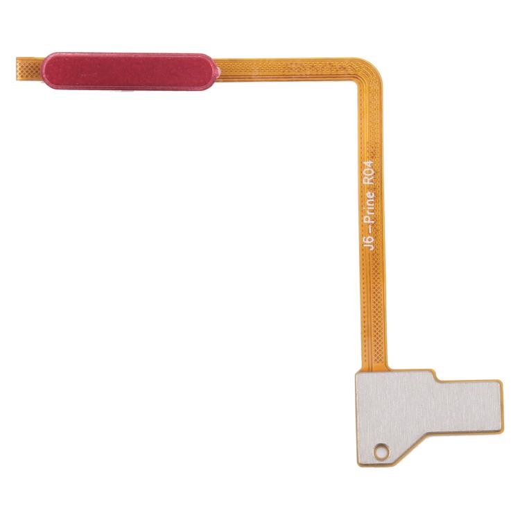OEM Power Button Flex Cable Replacement for Samsung Galaxy J6+ SM-J610 (Red) - Complete Fit & Functionality