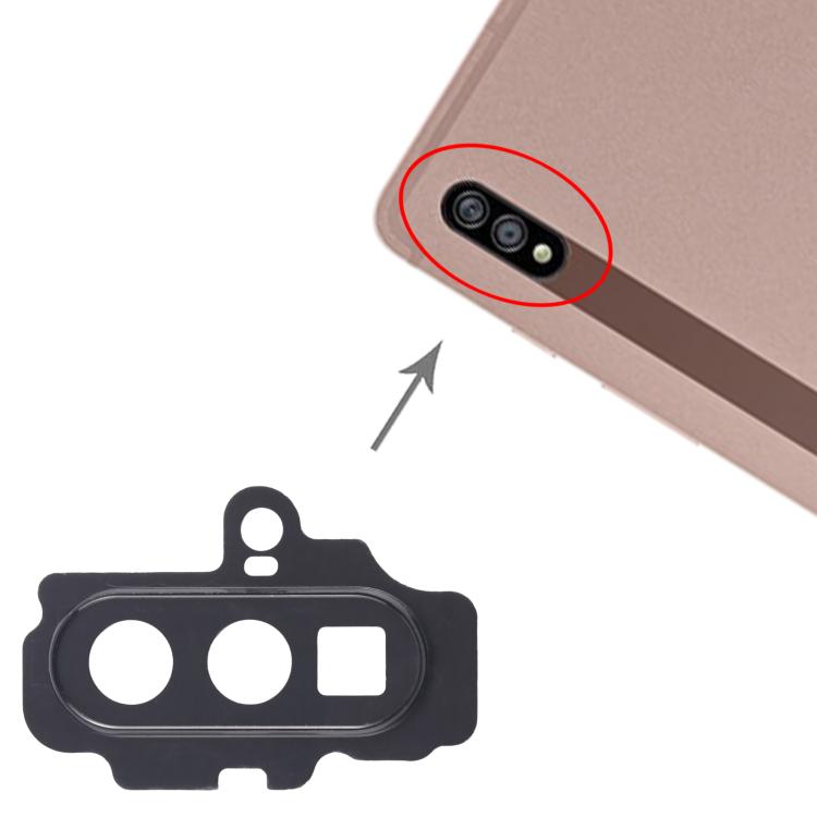 Samsung Galaxy Tab S7+ SM-T970/T976 Original Black Back Camera Lens Frame Replacement Part
