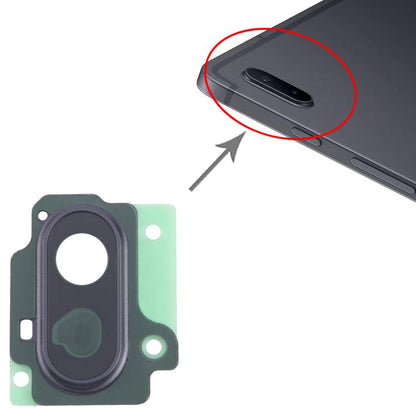 Original Back Camera Lens Frame for Samsung Galaxy Tab S7 FE (SM-T730/T736B) - Black Replacement Part