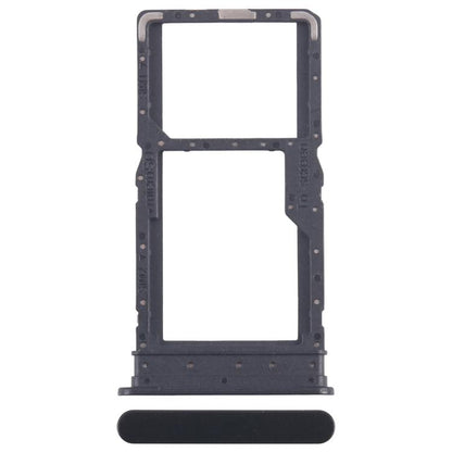 Original SIM/Micro SD Card Tray for Samsung Galaxy A06 5G SM-A066B (Black) - Replacement Part