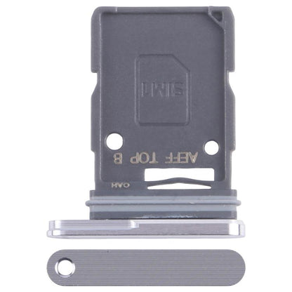 Original Silver SIM Card Tray for Samsung Galaxy A56 SM-A566U - Replacement Part for Damaged Trays