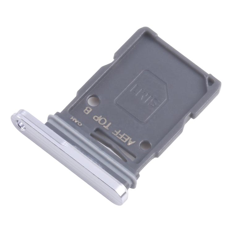 Original Silver SIM Card Tray for Samsung Galaxy A56 SM-A566U - Replacement Part for Damaged Trays