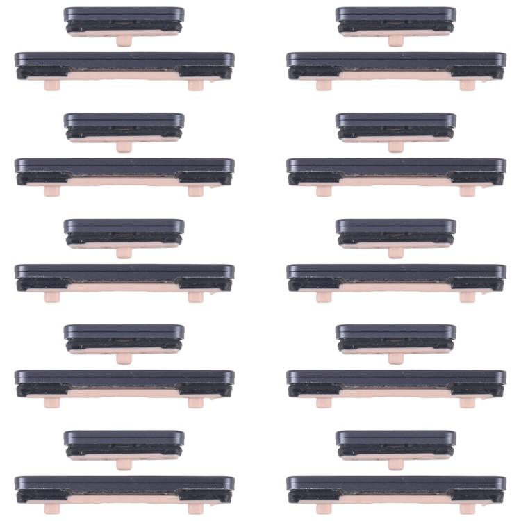 Replacement Power & Volume Control Buttons for Samsung Galaxy S25 SM-S931B (10pcs, Black)