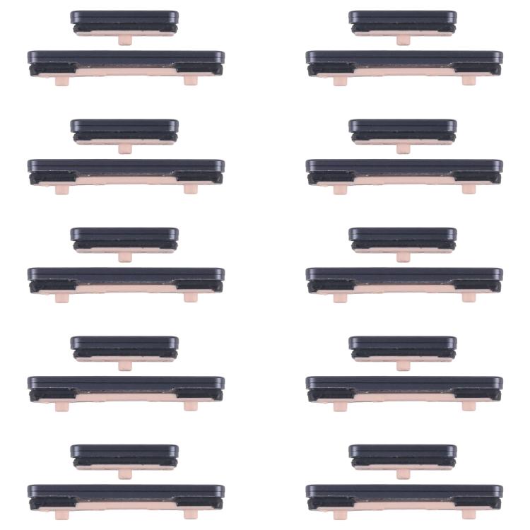 Samsung Galaxy S25+ SM-S936B Power & Volume Control Button Replacement (10pcs, Black)
