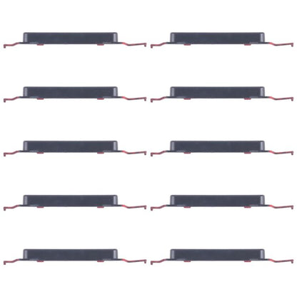10pcs Black Volume Control Button Replacement for Samsung Galaxy A16 5G SM-A166B - Professional Installation Recommended