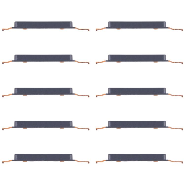 Replacement Volume Control Button (Black) for Samsung Galaxy M16 SM-M166P - 10 Pack