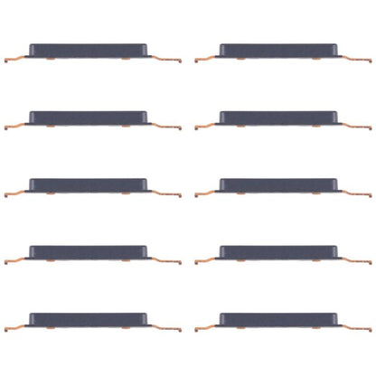 Replacement Volume Control Button (Black) for Samsung Galaxy M16 SM-M166P - 10 Pack