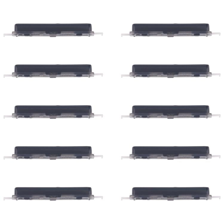 Samsung Galaxy A14 5G SM-A146B Volume Control Button Replacement (Black) - 10pcs Set, Professional Install Recommended