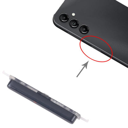 Samsung Galaxy A14 5G SM-A146B Volume Control Button Replacement (Black) - 10pcs Set, Professional Install Recommended
