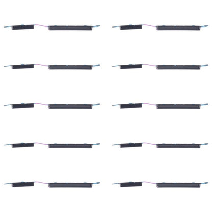 10pcs Black Power & Volume Control Button Replacement for Samsung Galaxy A04e SM-A042F