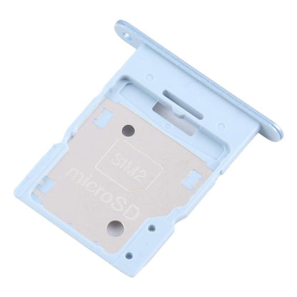 Original SIM + Micro SD Card Tray for Samsung Galaxy M35 5G SM-M356B - 10pcs Replacement (Blue)