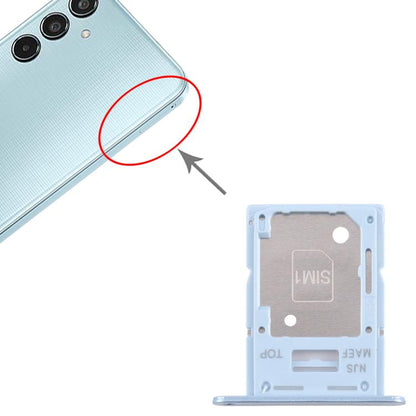 Original SIM + Micro SD Card Tray for Samsung Galaxy M35 5G SM-M356B - 10pcs Replacement (Blue)