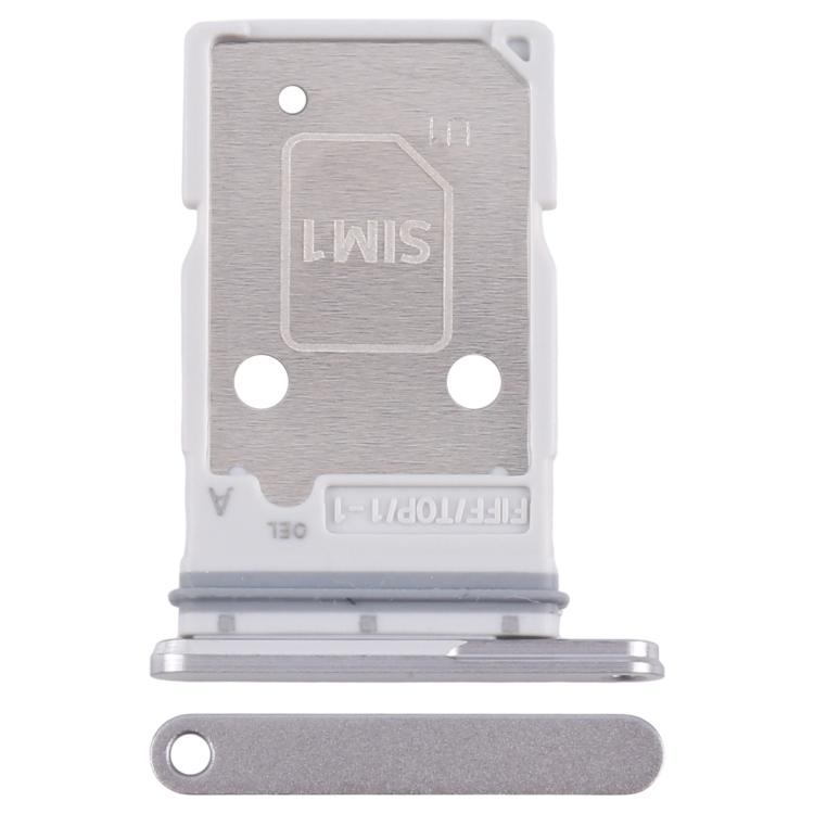 Original SIM + SIM Card Tray for Samsung Galaxy Z Fold7 SM-F966B (EU Version) - Replacement Part (Silver)