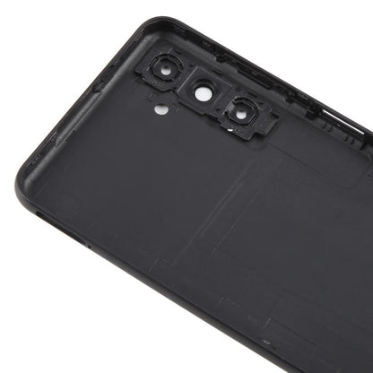 Samsung Galaxy A04s SM-A047F Battery Back Cover with Camera Lens Frame Replacement (Black)
