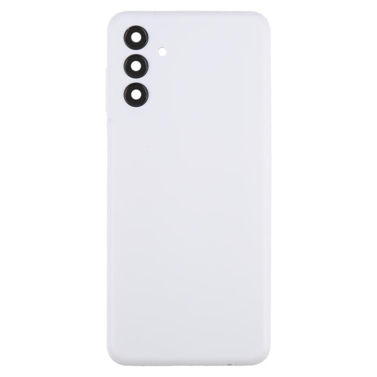 Samsung Galaxy A04s SM-A047F White Battery Back Cover with Camera Lens Frame Replacement